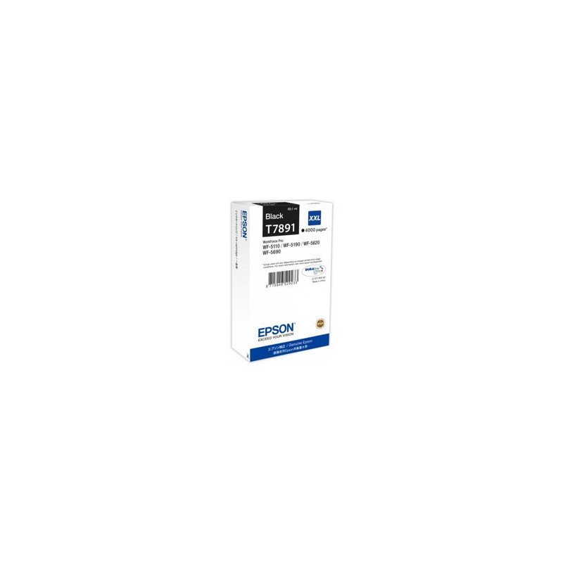 Cartucho tinta epson c13t789140 negro xxl 4000 paginas