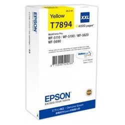 Cartucho tinta epson c13t789440 amarillo xxl 4000 paginas