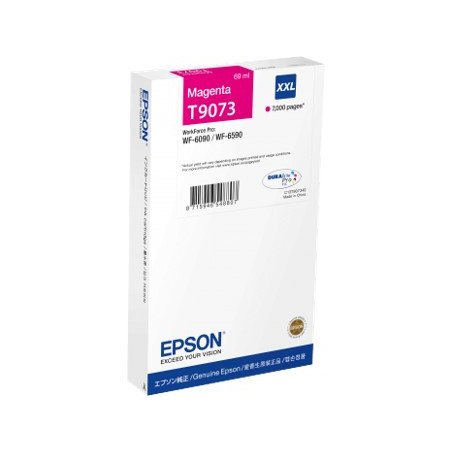 Cartucho tinta epson t9073 magenta xxl wf - 6xxx ink 7000 paginas