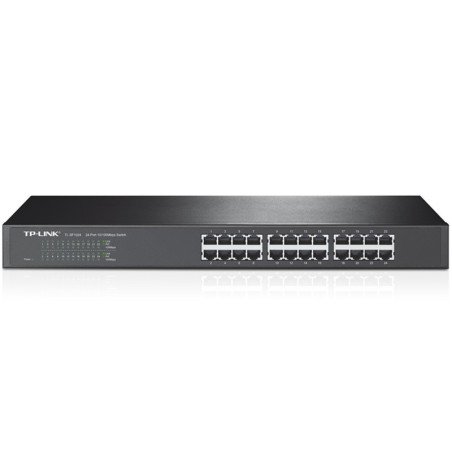 Switch 24 puertos 10 - 100 19 pulgadas tp link