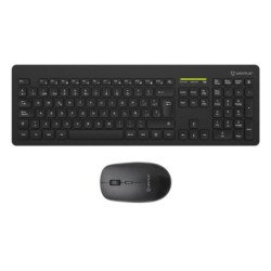 Teclado + raton unykach mk212 pro slim inalambrico