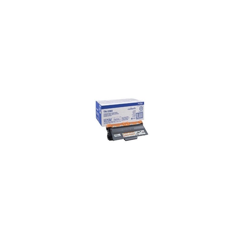 Toner brother tn3380 negro 8000 paginas hl - 5440d - 5450dn - 5470dw - 6180dw