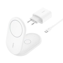 Base de carga inalambrica belkin wiz028vfwh blanca