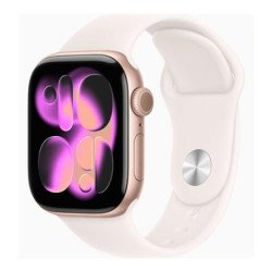 Smartwatch apple watch s11 gps 42mm gold rose aluminium case m - l