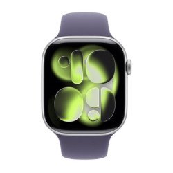 Smartwatch apple watch s11 gps 46mm silver aluminium case purple mist sport band m - l