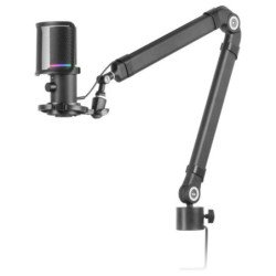 Microfono mars gaming mmicxt argb negro