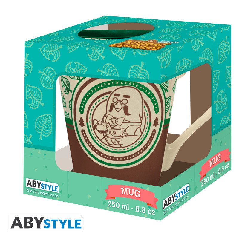 Taza abystyle animal crossing brewster