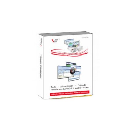 Software gestion v3+ tpv para comercios 1 usuario licencia electro perpetua incluye 1 ano matenimiento