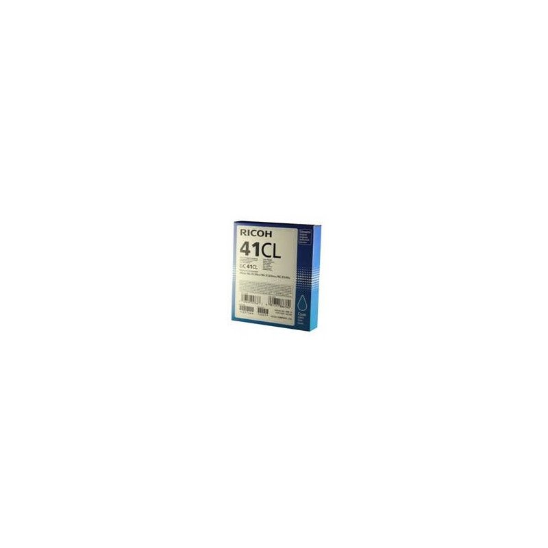 Cartucho gel ricoh gc - 41ci cian (600 pag)