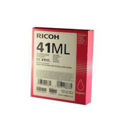 Cartucho gel ricoh gc - 41mi magenta (600 pag)