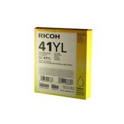 Cartucho gel ricoh gc - 41yi amarillo (600 pag)