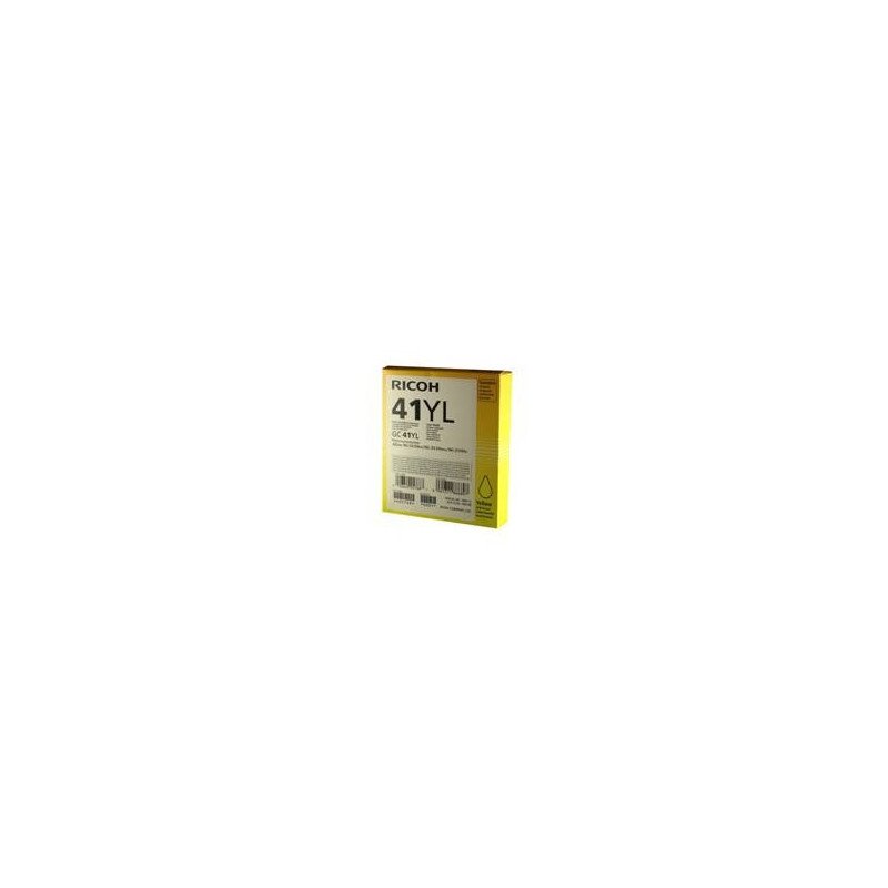 Cartucho gel ricoh gc - 41yi amarillo (600 pag)