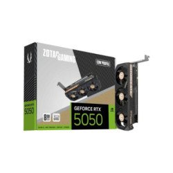 Tarjeta grafica zotac gaming rtx 5050 8gb gddr6 - 2x dp - 1x hdmi pci express 5.0