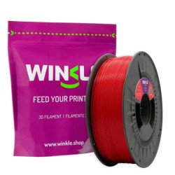 Filamento rojo diablo winkle pla - hd - 1.75mm - impresora 3d - 1 kg