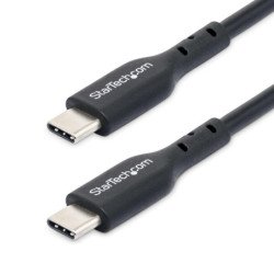Cable usb tipo c startech 2m - macho - macho - negro