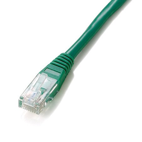 Cable red equip latiguillo rj45 u - utp cat6 15m verde