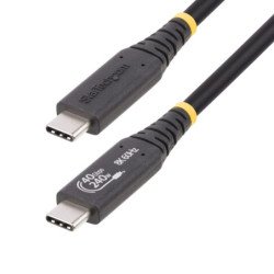 Cable usb tipo c startech 0.50m - macho - macho - negro