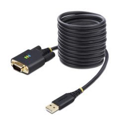 Cable usb a rs232 db9 startech 3m - macho - macho - negro