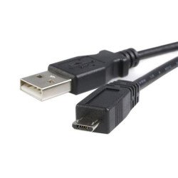 Cable micro usb tipo b a usb tipo a startech 2m - macho - macho - negro