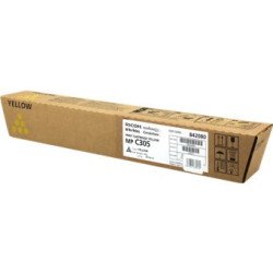 Toner ricoh 842080 amarillo mp c305sp - mp c305spf