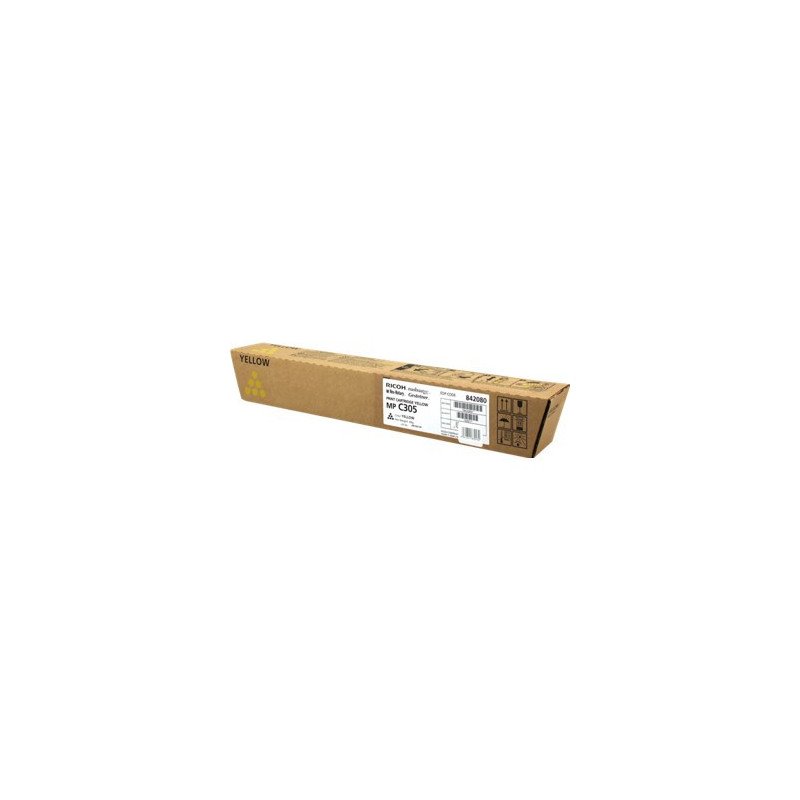 Toner ricoh 842080 amarillo mp c305sp - mp c305spf