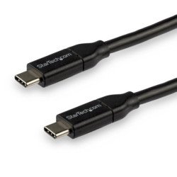 Cable usb tipo c startech 3m - macho - macho - negro