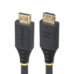 Cable hdmi 4k con agarre startech 5m - macho - macho - negro