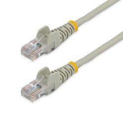 Cable de red startech latiguillo rj45 utp cat5e 2m gris