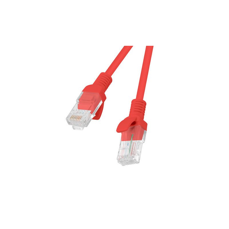 Latiguillo lanberg cat.5e utp 3m rojo