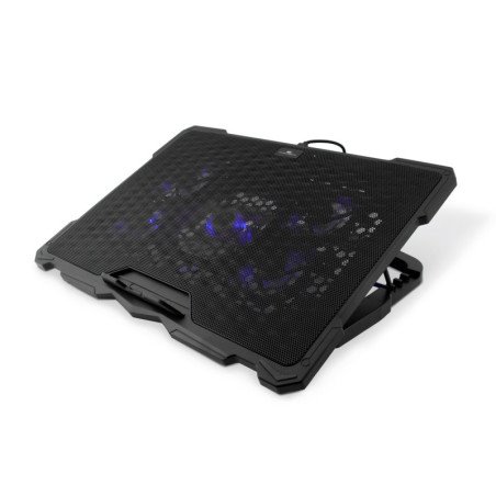 Soporte - base refrigeracion para portatil coolbox ajustable haste 17.3 pulgadas