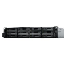 Servidor nas synology rs3621rpxs 2u 12bay 2.2 ghz 6c 8gb ddr4 4x 1gbe 2x usb3.2 rps