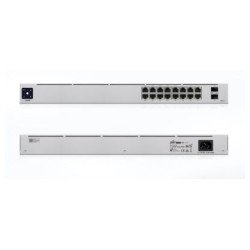 Switch 16 puertos ubiquiti susw - 16 - poe gigabit l2 2ptos sfp poex8 42w