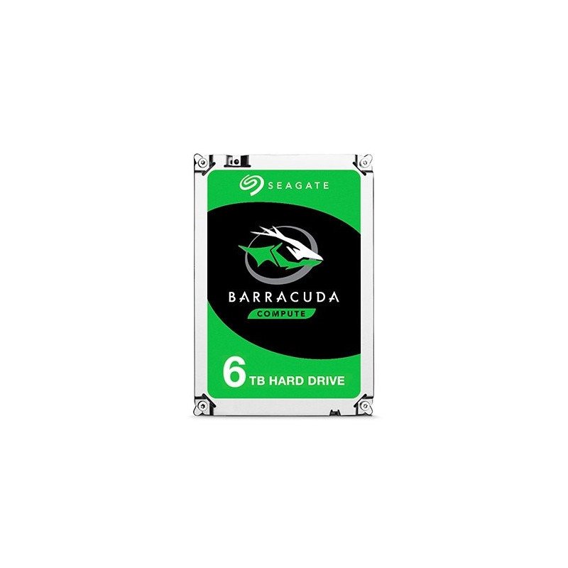 Disco duro interno hdd seagate barracuda st6000dm003 6tb 3.5 pulgadas 5400 rpm - 256mb - sata 3