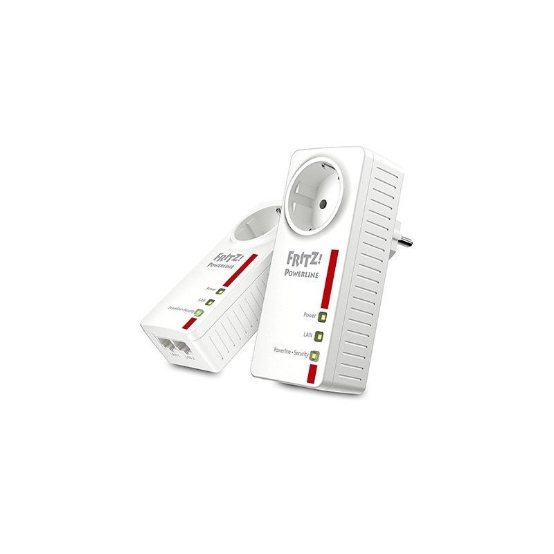 Kit powerline plc adapter fritz! 1220e set