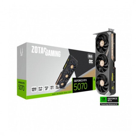 Tarjeta grafica zotac rtx 5070 solid oc 12gb