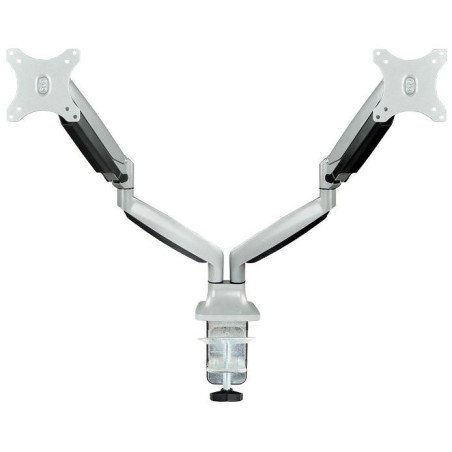 Soporte mesa monitor tooq db3132tnr - s 13 pulgadas - 32 pulgadas 2 brazos carga maxima max 9kg - brazo
