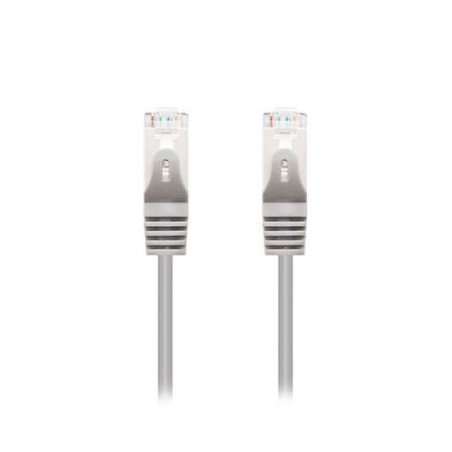 Latiguillo cable red ftp cat6 rj45 nanocable 10m gris