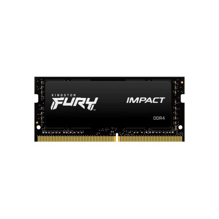 Memoria ddr4 8gb kingston - 3200mhz - pc4 - 25600 - fury impact - 1.2v - sodimm