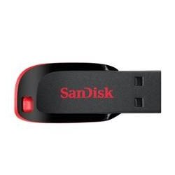 Memoria usb 2.0 sandisk 32gb cruzer blade rojo