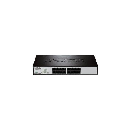 Switch 16 puertos 10 - 100 soho d - link