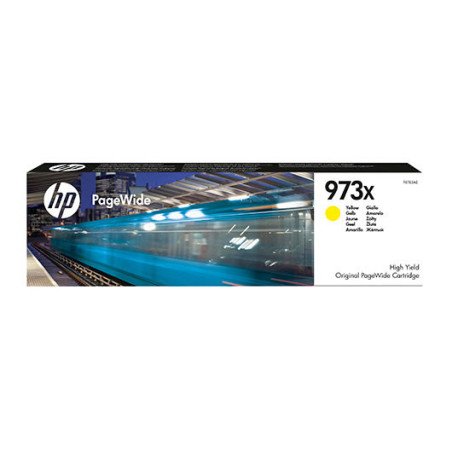 Cartucho tinta hp original cartridge no 973x yellow pagewide f6t83ae
