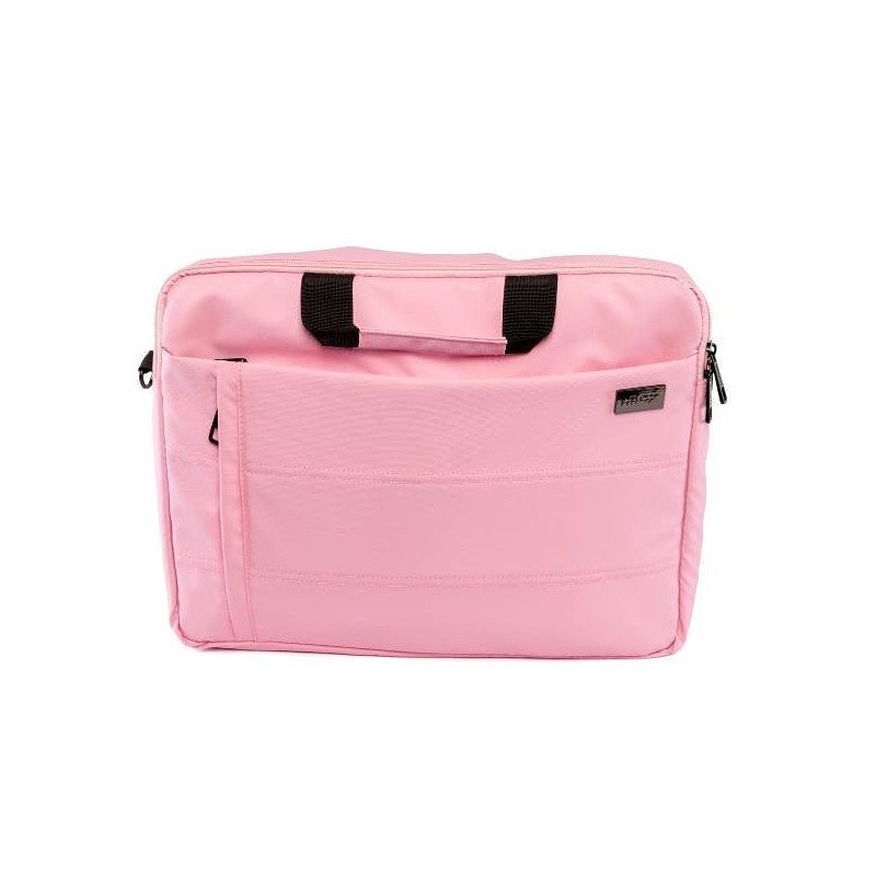 Maletin nilox style para portatil 15.6 pulgadas rosa