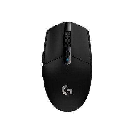Mouse raton logitech g305 lightspeed optico wireless inalambrico 12000ppp 6 botones negro