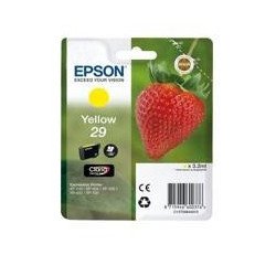 Cartucho tinta epson 29 c13t29844012 amarillo xp235 - xp332 - xp3357xp4327xp435 - fresa