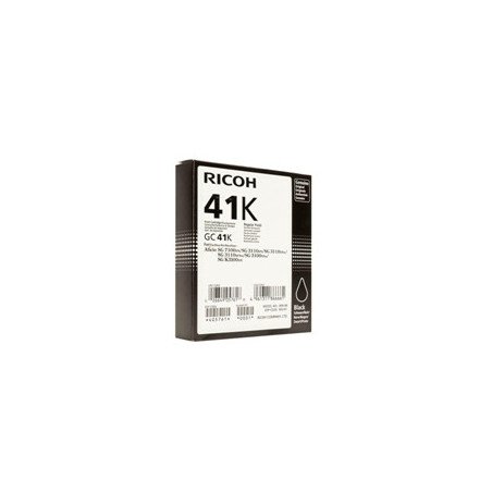 Cartucho gel ricoh gc - 41k negro (2500 pag)
