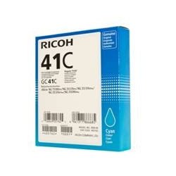 Cartucho gel ricoh gc - 41c cian (2500 pag)