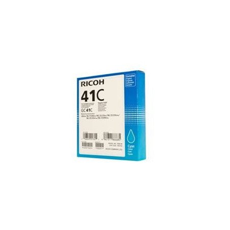 Cartucho gel ricoh gc - 41c cian (2500 pag)