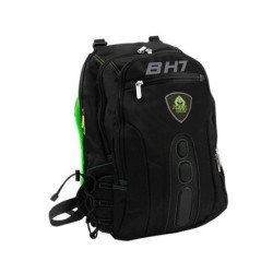 Mochila keep out bk7 gaming verde asas y respaldo acolchados - base antiaranazos