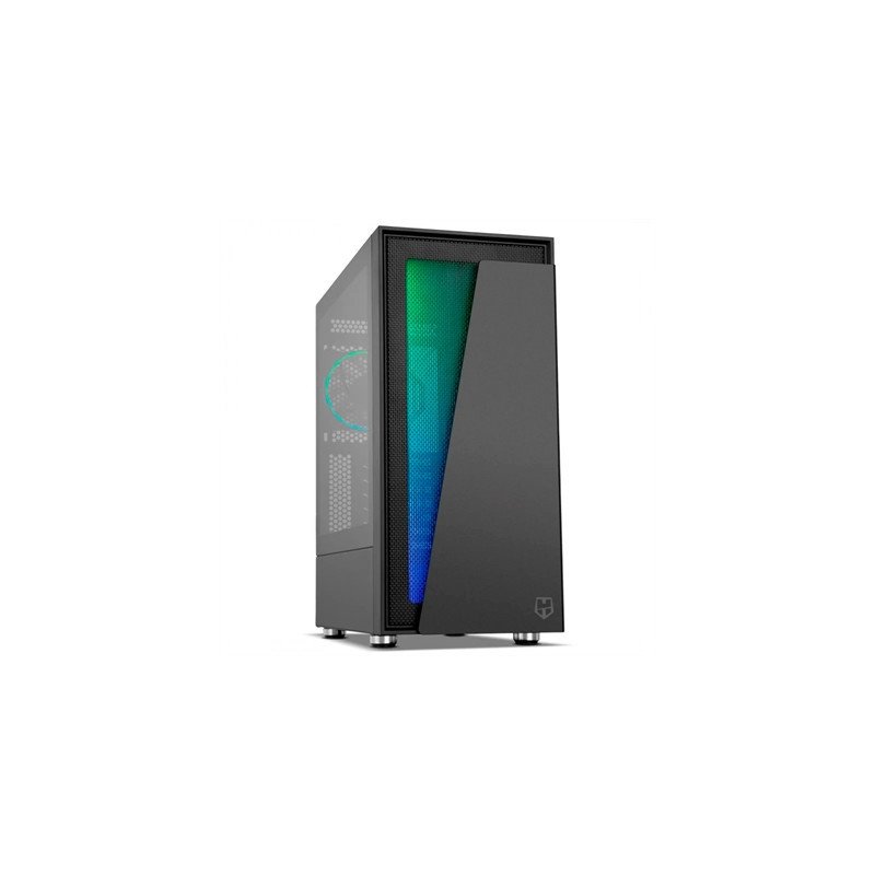 Caja ordenador gaming nox hummer blaster atx usb 2.0 usb 3.0 negra argb