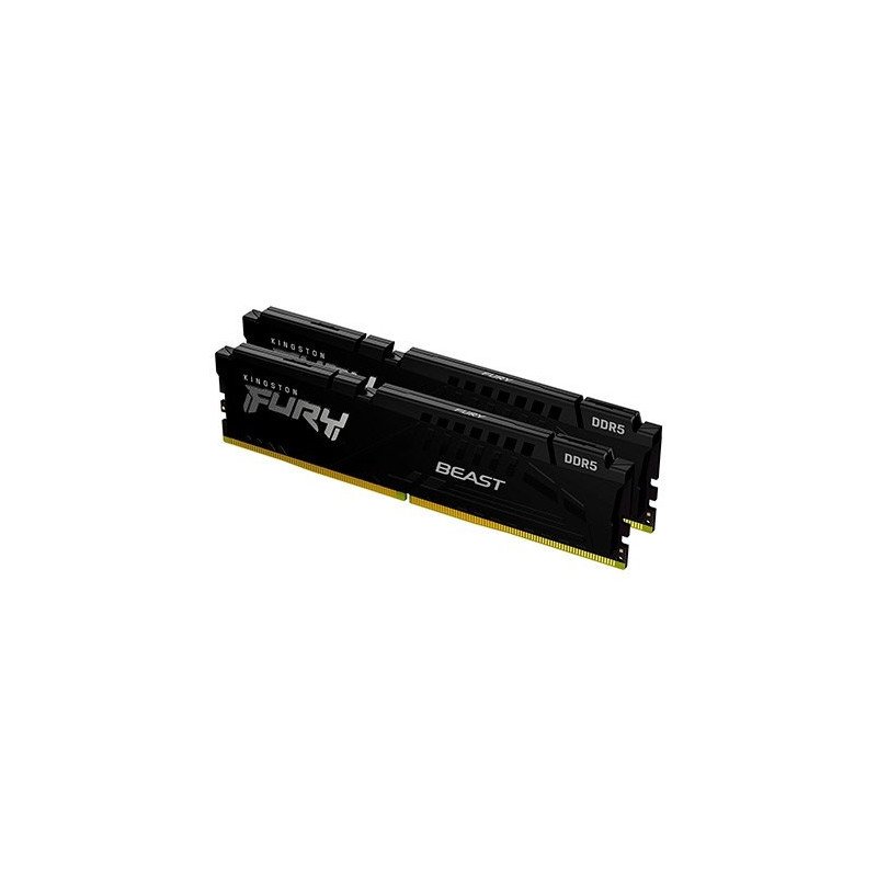Memoria ram ddr5 16gb 2x8gb kingston - 5600mhz - pc5 44800 - fury beast - cl 40 - 1.25v